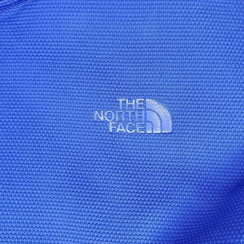 Mens The North Face Blue and Gray Full Zip Jacket Size L